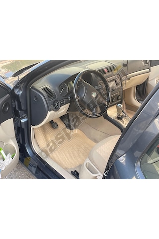 Kaiser Skoda Octavia A5 Bej Havuzlu 3d Paspas, 2004-2013