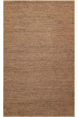 Choti Brown Flatweave Natural Jüt İle Üretilen El Dokuma Hasır Halı