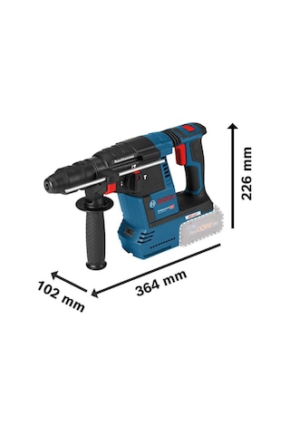 Bosch GBH 18V-26F 2x5.5 Ah Akülü Toz Emmeli Sds Plus Kırıcı Delici - 061191000G