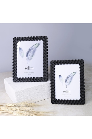 Selim 15 x 20 CM Florence Çerçeve Siyah
