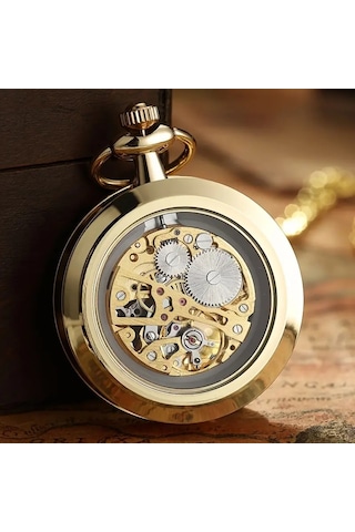 Köstekli Saat Kurmalı Sarı Renk 710031