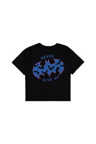 Batman Forever Baskılı 10-13 Yaş Tişört Siyah