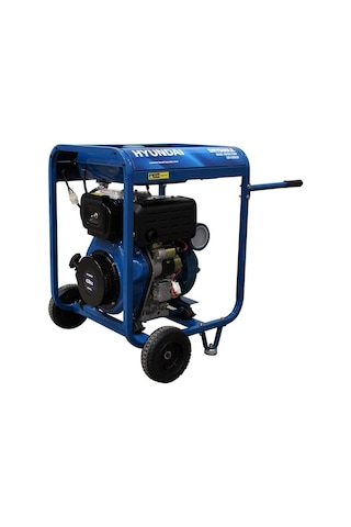 Hyundai Dhyd80le Dizel Marşlı Yüksek Basınçlı Su Motoru 3''