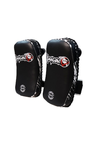 Dragondo 40300-p Thai Darbe Yastığı Kick Boks Antrenman Lapası Siyah