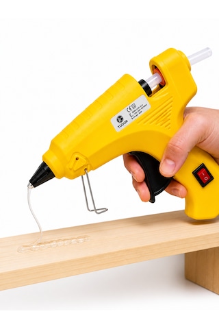 40w Silikon Tabancası Hızlı Isınan, 7 Mm Uyumlu 1 Adet Silikon Dahil