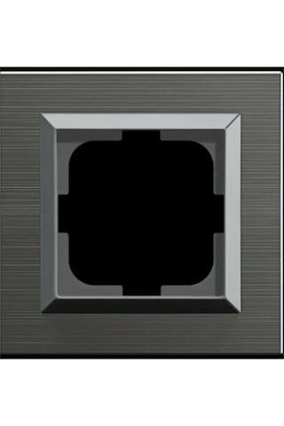 Ovivo Quantum Manyetik Gri Topraklı Priz Çerçeve