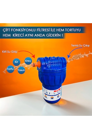 Car-fil Karavan Tipi Tortu Tutucu Kireç Önleyici Depo Filtresi