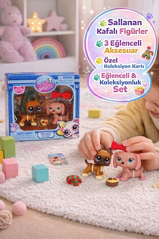 Littlest Pet Shop Minişler 2 Li Figür Seti S4 Danua Köpek Dakhund Köpek Koleksiyon Oyuncak Littlest Pet Shop Minişler 2 Li Figür Seti S4 Danua Köpek Dakhund Köpek Koleksiyon Oyuncak