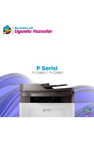 Utax Ck-8520 uyumlu Toner Seti / Siyah -mavi - Sarı - Kırmızı