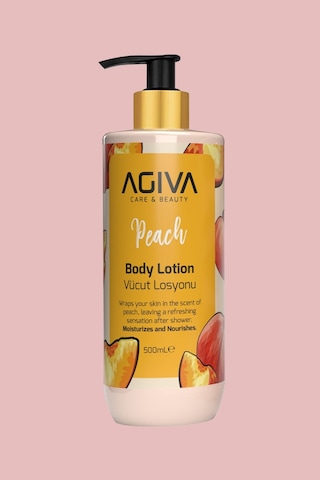 Şeftali Agiva Care & Beauty Yoğun Nemlendirici Ve Besleyici Vücut Losyonu 500 Ml