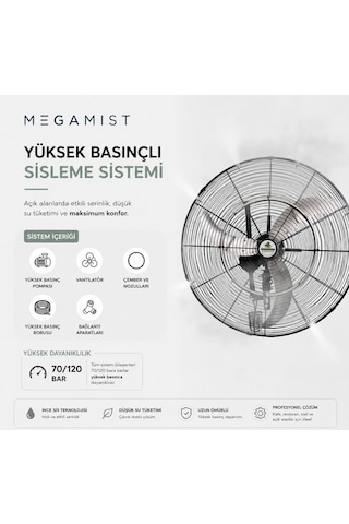 Mf65 Silent Serisi Sanayi Tipi Vantilatör