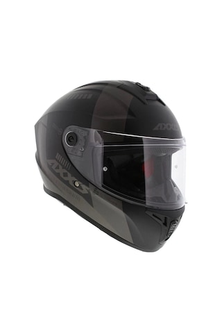 Motosiklet Full Face Draken S Matt Black Mp4 B1 Motorcu Kaskı Çift Vizörlü Sİyah