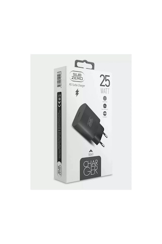 Subzero Sg63 25w Pd Turbo Type-c Ev Şarj Başlığı Hızlı Şarj, Ce Sertifikalı