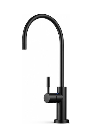 Likuan Ncp8883cp Premium Krom İçme Suyu Arıtma Musluğu Led Siz Kuğu Boyun Siyah