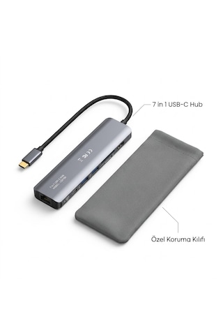 Cablecreation 7 İn 1 Type-c Usb Hub