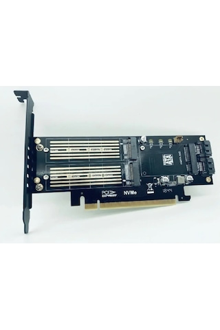 Bircan06 M.2 Nvme Ssd Ngff Pcıe 3.0X16 Adaptör Msata