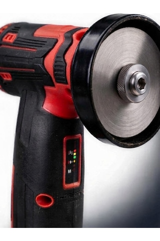 Dfl70 12v 2.0ah Çift Akülü Mini Taşlama Makinesi 76 Mm Kesici Disk 10 Adet Taş Hediyeli
