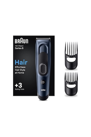 Braun Series 5 HC5350 17 Uzunluk Ayarlı Erkekler İçin Saç Tıraş Makinesi
