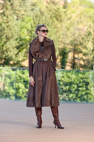 Misswhence Yelek 38700 Kahverengi Kahverengi