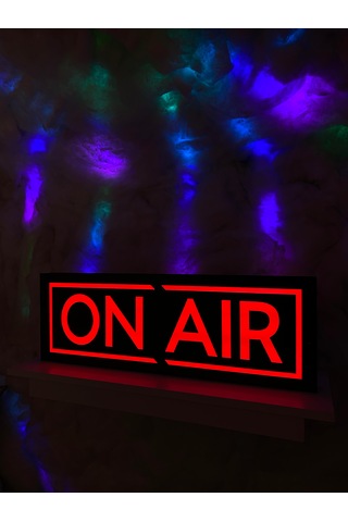 "on Aır" Işıklı Ahşap Dekor