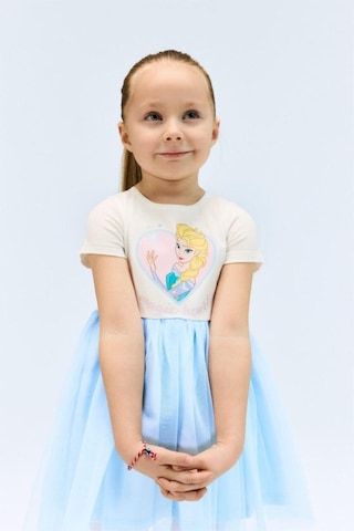 DeFacto Kız Bebek Frozen Kısa Kollu Tütütlü Yazlık Elbise E4874A525SMER98