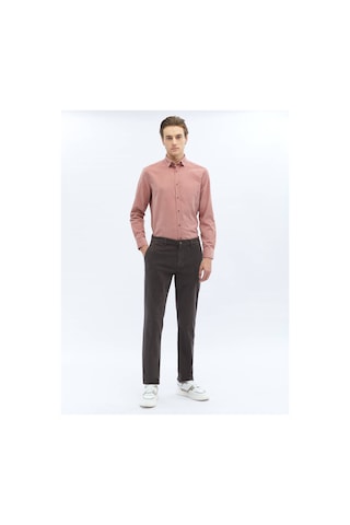 Gri Dokuma Regular Fit Kadife Casual Pamuk Karışımlı Pantolon 659489 Gri