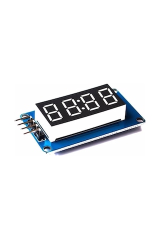 Tm1637 Lcd Ekran Modülü 4 Dijit 7 Segment