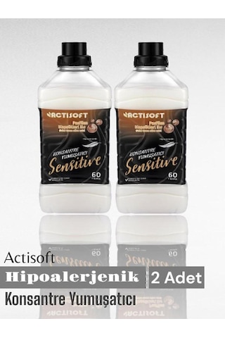 Yumuşatıcı Sensitive Konsantre Hipoalarjenik 1500 Ml X 2 Adet 120 Yıkama 2'li Set