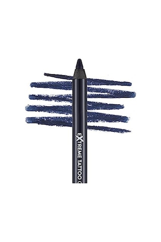 Mat Kalıcı Göz Kalemi Mavi - Extreme Tattoo Gel Pencil - 004 Intense Blue - 8682536028868 Diğer
