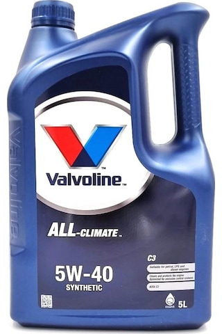 Valvoline All Climate C3 5W-40 Motor Yağı 5 L