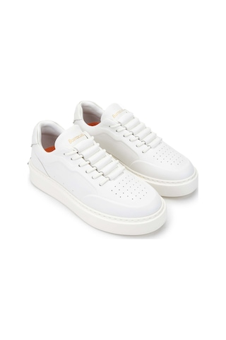 Barracuda Kadın Hakiki Deri Beyaz/beyaz Sneakers & Spor Ayakkabı 511 Bd1415a Bn Ayk Y24 Whıte/whıte Beyaz