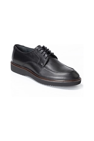 Black Bambi Klasik Ayakkabı Erkek Ka-26y-c4644 John May Casual Shoe Siyah