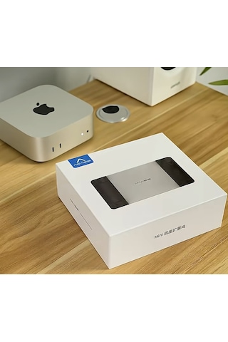 Acasis M003 11in1 Mac Mini M4 Workstation - 10gbps, M.2 Nvme, Hdmı, 2x Usb 2.0, 2x Usb-a 10gbps, 30w Pd, Dock & Disk Kutusu M003