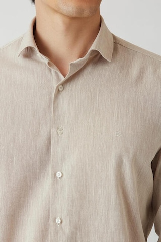 Bisse Erkek Regular Fit Uzun Kollu Spor Gömlek BEJ GM22Y221044_D07 Bej