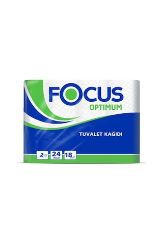 Focus Optimum Çift Katlı Tuvalet Kağıdı 24 Rulo