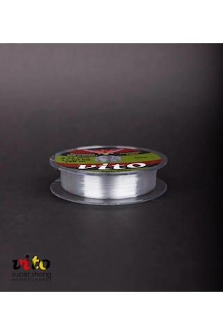 Vito Süper Strong Monoflament Şeffaf Misina 160 Metre 0,22mm - Standart