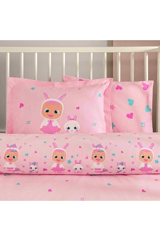 Taç Lisanslı Cry Babies Sweet Baby Pamuk Bebek Nevresim Takımı 000000001000051212 Çok Renkli