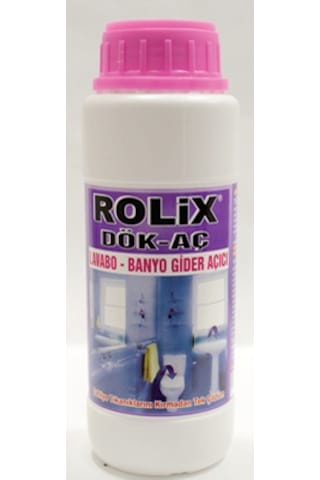 Rolix Dök- Aç Lavabo Gider Açıcı 500 Gr Rolix Dök- Aç Lavabo Gider Açıcı 500 Gr