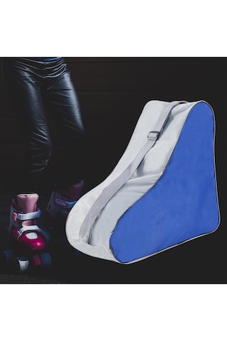 Suntek Paten Çantası Taşıma Ayakkabıları Saklama Mavi Mavi