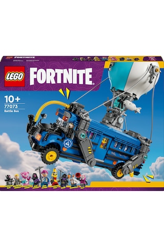 LEGO® Fortnite® Savaş Otobüsü 77073 - 10 Yaş ve Üzeri Video Oyunu Sevenler için Koleksiyonluk Yaratıcı Oyuncak Yapım Seti (954 Parça)