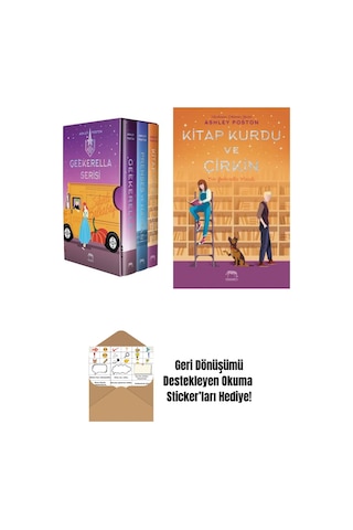 Geekerella Serisi Kutulu Set 3 Kitap + Kitap Kurdu Ve Çirkin