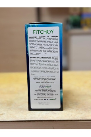 Fitchoy Deniz Yosunu Karışımlı Bitki Çayı 60 Süzen Poşet Mate, Kiraz Sapı Ve Bitkisel Karışım