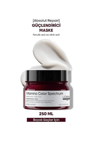 L'Oréal Professionnel Vitamino Color Spectrum Boyalı Saçlar İçin Güçlendirici Maske 250 ML