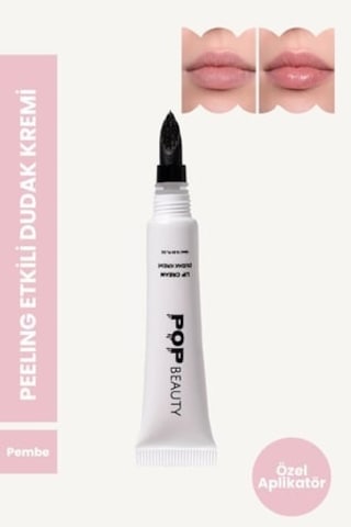 Peeling Yapan Dudak Kremi Pembe & Aydınlık Veren Gözenek Küçülten Makyaj Bazı