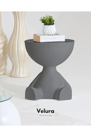 Tedy Yan Sehpa & Ayıcık Zigon Sehpa & Pinterest Sehpa Modeli - Antrasit Antrasit