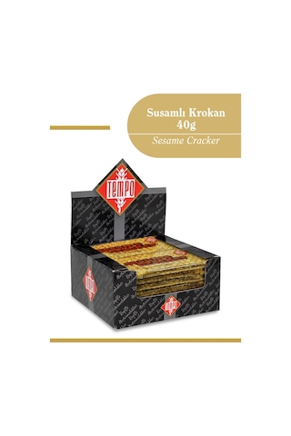 Susam Krokan 40 G X 12 Adet - Sesame Cracker