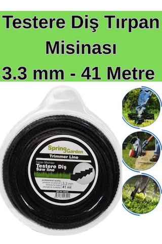 3.3 Mm - 41 Metre Misina - Testere Diş Misina