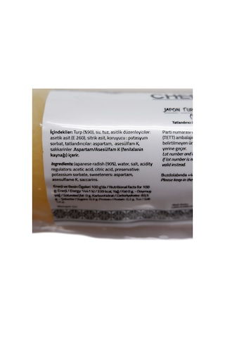 Chefline Asia Japon Turbu Turşusu Takuwan 450 G