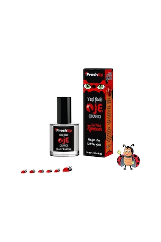 Freshup Yeni Nesil Çocuk İçin Portakal Kokulu Oje Çıkarıcı 10 ML