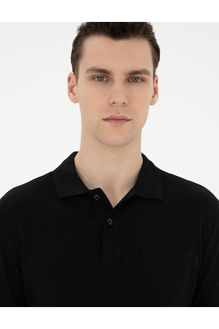 Pierre Cardin Erkek Siyah Tişört Basic 50280753-vr046 Siyah